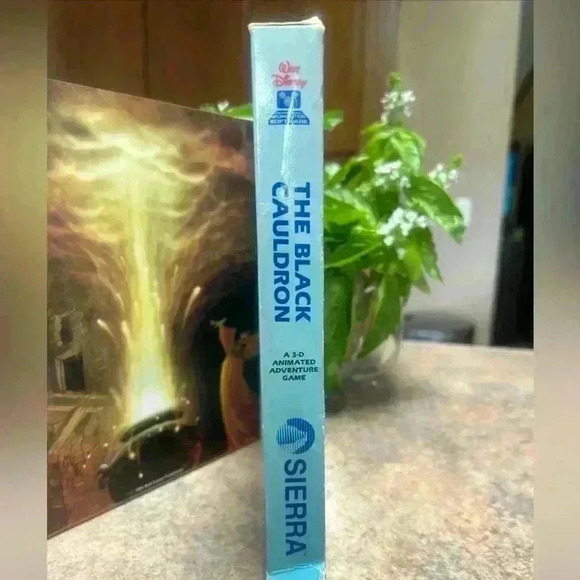 Sierra The Black Cauldron (IBM/Tandy MS-DOS 5 1/4 & 3.5‎ Sierra, 1985) - Picture 5 of 13